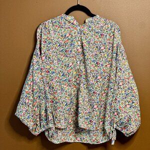 DÔEN O'Keefe Top in Colorful Floral Print – Size Small